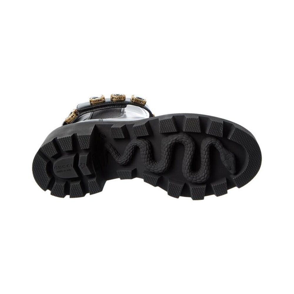 Gucci Leather Boot, Black - Picture 4 of 6